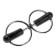 A bit for a horse with hypoallergenic plastic, the distance between the rings is 140 mm