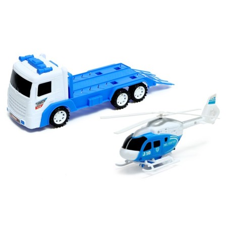 Truck inertial "Avtovos", helicopter in the kit, mix-5