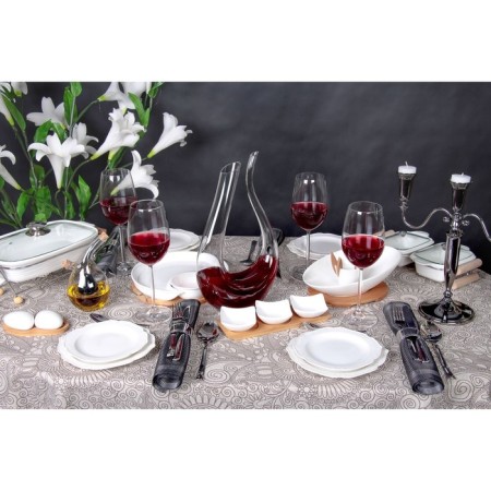 Glass decanter for the wine Magistro "Suvignon", 1.3 liters-3