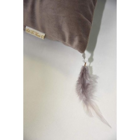 Pillowcase "Jasmine", size 45x45 cm, color gray color-2