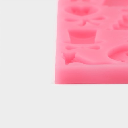 Mold "Wedding Attributics", silicone, 16 × 6 × 0.9 cm, color mix-4