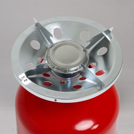 Camping gas kit: cylinder 8 l, burner, empty-1