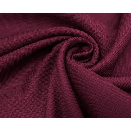 Curtains "Ommma" 240 x 270 cm - 2 pcs, tulle 500 x 270 cm, burgundy-1