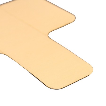 The substrate for eclair, gold - white, 12.5 x 14 x 0.1 cm, 0.8 mm-4