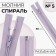Lightning "Spiral", No. 5, detachable, automatic lock, 60 cm, lilac color