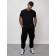 Cargo jeans male, size 44, black color