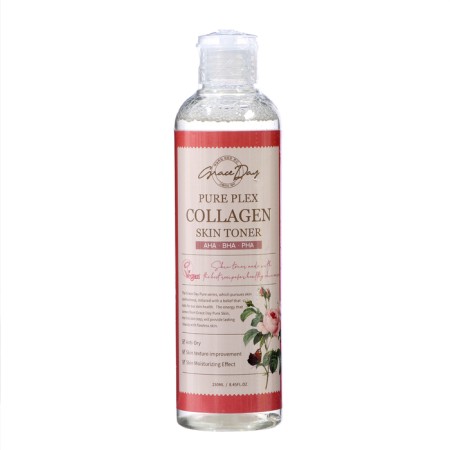 Grace Day toner, soothing and moisturizing, with collagen, 250 ml