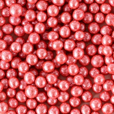 Confectionery sprinkling "shine", pink, 6-8 mm, 50 g-2