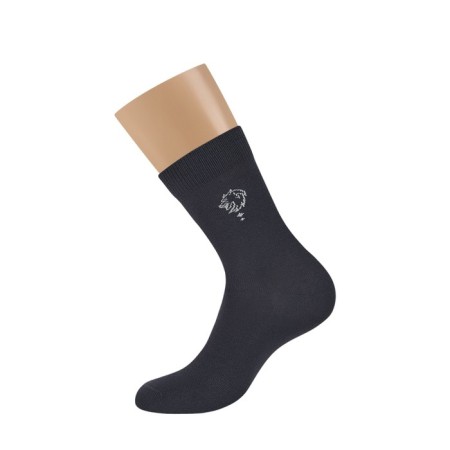Male socks Omsa Eco, size 42-44, Grigio Scuro color-1
