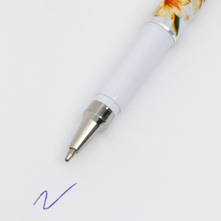 Ballpack Blue Paste 1.0 mm with a cap “Shine brighter” plastic-1