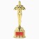 Men's reward figure “About God, what a man”, Oscar, plastic, 18.5 x 6.3 cm.