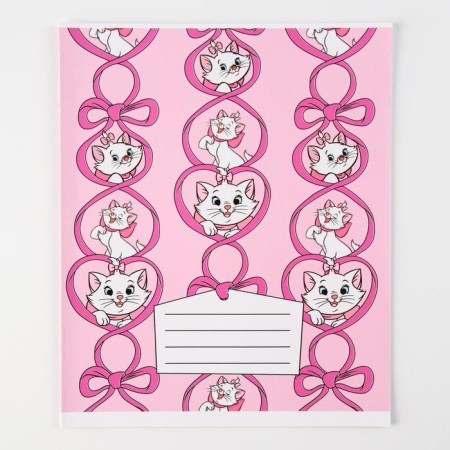 Notebook in a cage 12 sheets, 5 types of mix, cover coated cardboard, cats aristocrats-3
