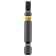 Denzel 11659 bit set, hexagonal profile, SL5.0 x 50 mm, steel S2, 10 pcs.