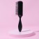 Massage comb, 3.5 × 20.5 cm, black color