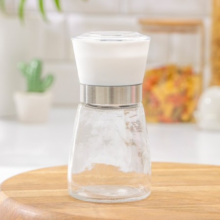 Mill for spices "Modern", 180 ml, 6.5 × 13 cm, white color-1