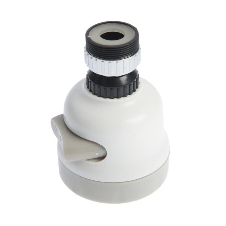 Zein aerator, with streaming, stainless steel grid, 3 modes, plastic, white-8