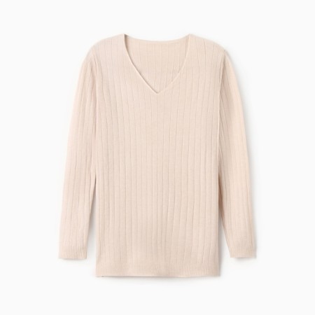 Female jumper minku, beige color, rr 42-44-5
