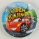 Disposable paper plate "Happy Birthday" machine (18 cm)