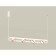 Ambrella Light, Traditional Diy, XB9163103, 4XGX53, white sand color, pink polished gold.