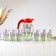 Set for Lavender juice art painting, 6 glasses 1250/200 ml