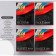 A set of subject notebooks of 48 sheets "coat of arms", 12 items, with reference material, covered cardboard, UV-lak (full), offset unit