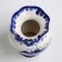 Vase "Tenderness", Gzhel, Porcelain, 19x11 cm