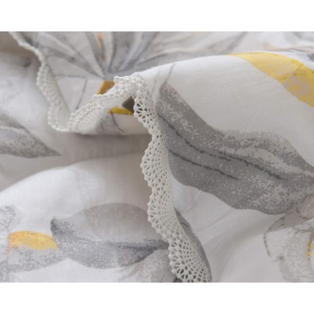 Frida blanket, size 200x220 cm, gray color-5