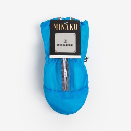 Winter children's mittens minku, central blue, river 16-17 (20 cm)-4