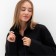 Bomber (jacket) Women's minku: Casual Collection Black color, rr 42-44