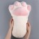 Soft toy "paw", 50 cm, milk-beam-beige color