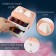 Sewing set, 37 items, in three -tier boxing, 11 × 9 × 9.5 cm, peach color