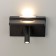 Sconces with the Citilux "Descart" CL704371 18.5x10 cm, 2x3W, LED, Black Color Black