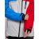 Ski jacket female winter, size 46, red color