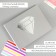 Photo album 25 sheets (corners+rings) "Diamond" embossing 19x27x3 cm