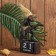 Souvenir tree calendar "Aboriginal with guitar" 23x16x7 cm