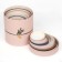 Set of round boxes 10 in 1, gift packaging, “eco”, 10 x 10 - 23.5 x 23.5 cm