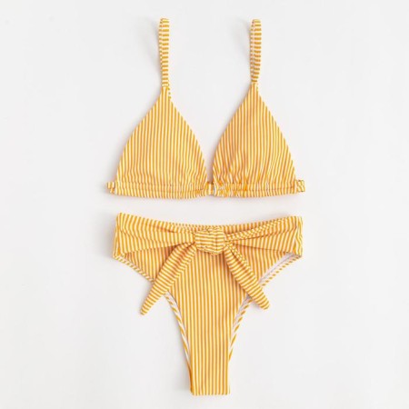 Separate Minaku "Stripe" swimsuit, size 48, yellow color-7
