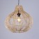 Ceiling Lamp from Rotan "Diaz", 1 × 120 W, E27, 50 × 50 × 45 cm