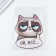 Mouse mat “oh, all”, 19.9 x 23.6 cm