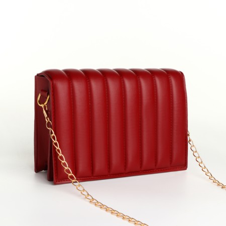 Bag-mixer on a valve, a long belt, burgundy color-2