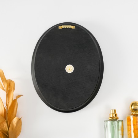 Panel interior polystone "Golden Irises" black 18x2x23 cm-3