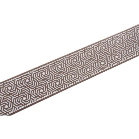 Bar for cornice "Arabesque", height 7 cm, length 25 m, color of coffee