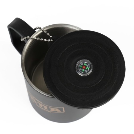 Thermal circle, 180 ml, tourism "Best dad in the world", retains heat 2 hours, compass-2