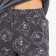 Homemade female set (T -shirt, trousers), graphite color, size 44 (s)