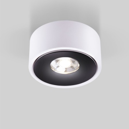 Lamp ceiling Elektrostandard, Glide LED 8 W, 100X100X45 mm, IP20, white, black color