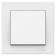 Switch Se Atlasdesign, 10 a, 1 key, IP20, hidden, white, Atn000112