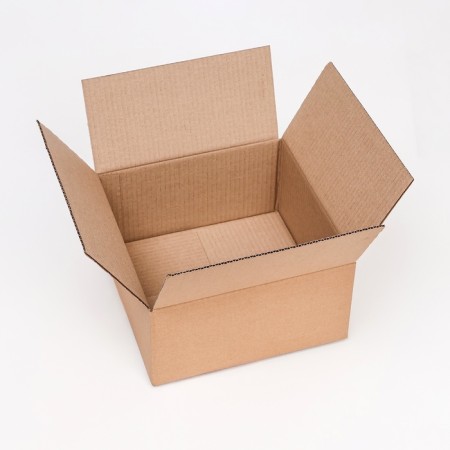 The box is folding, brown, 30 x 30 x 15 cm-2
