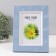 Photo frame plastic 10x15 cm "arc" blue 20.5x15.3 cm