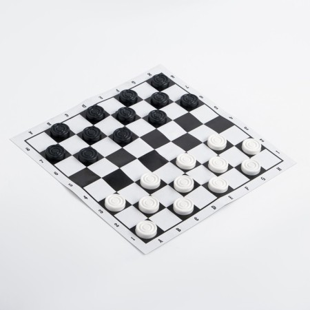 Board game of checkers "for every day", checkers plastic, field cardboard, 31 x 31 cm-2