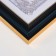 Photo frame Plastic format A4 "Norway" Blue, black stroke 36.6x28 cm